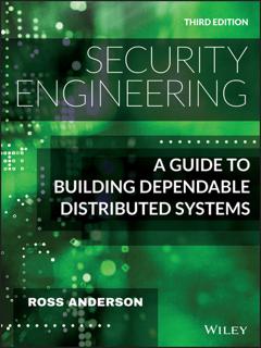 Ross  Anderson Security Engineering