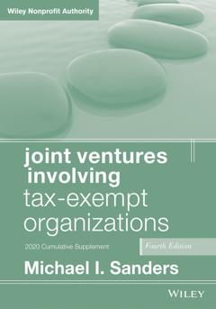 Michael I. Sanders Joint Ventures Involving Tax-Exempt Organizations