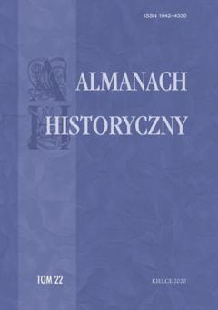 Группа авторов Almanach Historyczny, t. 22