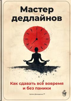 Артем Демиденко Мастер дедлайнов: Как сдавать всё вовремя и без паники