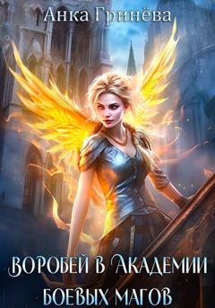 Обложка книги «Воробей в Академии боевых магов» — Анка Гринёва