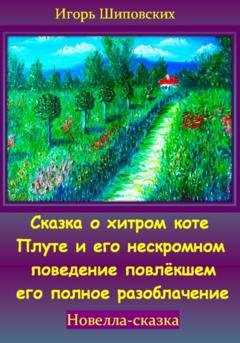 Обложка книги «Сказка о хитром коте Плуте и его нескромном поведение повлёкшем его полное разоблачение» — Игорь Дасиевич Шиповских
