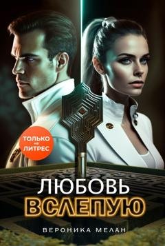 Обложка книги «Любовь вслепую» — Вероника Мелан