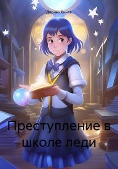 Обложка книги «Преступление в школе леди» — Дарина Книга