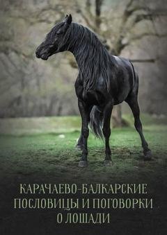 Обложка книги «Карачаево-Балкарские пословицы и поговорки о лошади» — Тимур Шамилевич Дотдаев