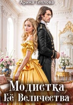 Обложка книги «Модистка Ее Величества» — Арина Теплова