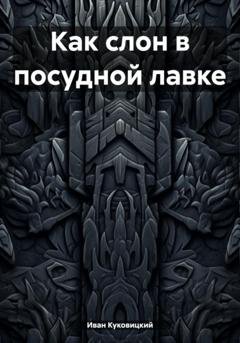 Обложка книги «Как слон в посудной лавке» — Иван Куковицкий