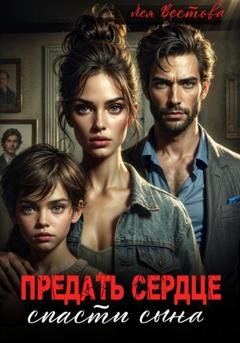 Обложка книги «Предать сердце. Спасти сына» — Лея Вестова