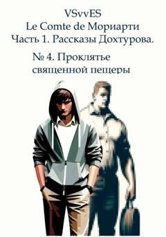 Обложка книги «Le Comte de Мориарти. Часть 1. Рассказы Дохтурова. № 4. Проклятье священной пещеры» — VSvv ES