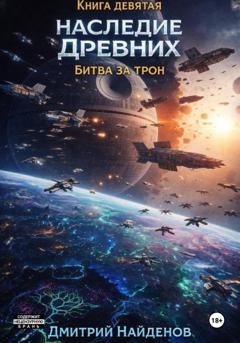 Обложка книги «Наследие Древних. Борьба за трон. Книга девятая» — Дмитрий Найденов