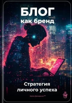 Обложка книги «Блог как бренд: Стратегия личного успеха» — Артем Демиденко