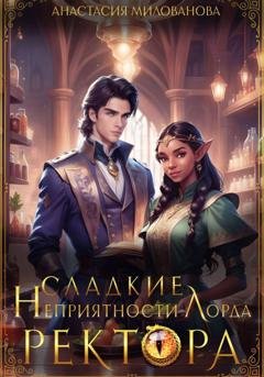 Обложка книги «Сладкие неприятности лорда ректора» — Анастасия Милованова