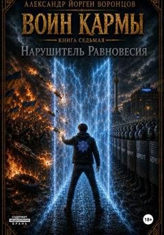 Обложка книги «Воин Кармы. Часть 7. Нарушитель Равновесия» — Александр Воронцов
