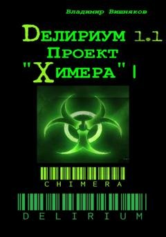 Обложка книги «Делириум. Проект «Химера»» — Владимир Вишняков