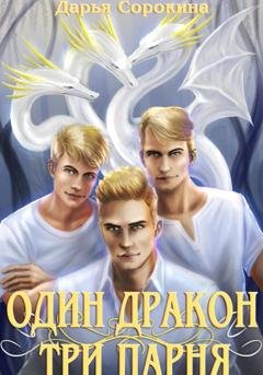 Обложка книги «Один дракон – три парня» — Дарья Михайловна Сорокина