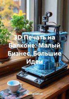 Обложка книги «3D Печать на Балконе: Малый Бизнес, Большие Идеи» — Дьякон Джон Святой