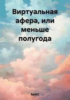 Обложка книги «Виртуальная афера, или меньше полугода» — БрЮС