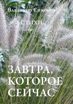 Обложка книги «Завтра, которое сейчас. Стихи» — Владимир Симонов