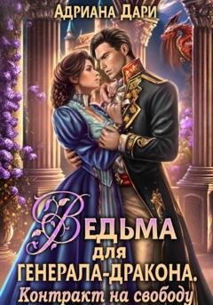 Обложка книги «Ведьма для генерала-дракона. Контракт на свободу» — Адриана Дари