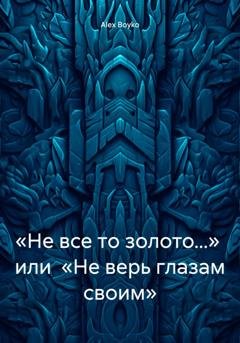 Обложка книги ««Не все то золото…» или «Не верь глазам своим»» — Alex Boyko
