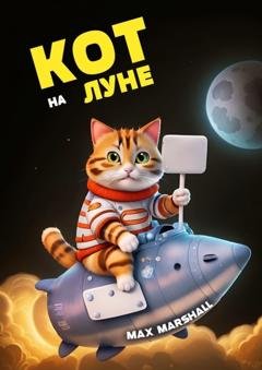 Обложка книги «Кот на Луне» — Max Marshall