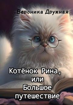 Обложка книги «Котёнок Рина, или Большое путешествие» — Вероника Дружная