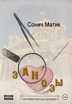 Обложка книги «Занозы» — Сонич Матик
