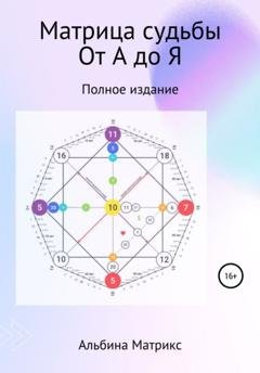 Обложка книги «Матрица судьбы. От А до Я» — Альбина Матрикс