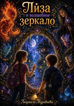 Обложка книги «Лиза и волшебное зеркало» — Людмила Муравьёва