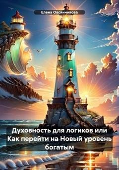 Обложка книги «Духовность для логиков или Как перейти на Новый уровень богатым» — Елена Владимировна Овсянникова