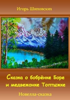 Обложка книги «Сказка о бобрёнке Боре и медвежонке Топтыжке» — Игорь Дасиевич Шиповских