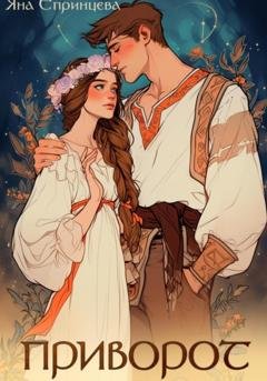 Обложка книги «Приворот» — Яна Епринцева