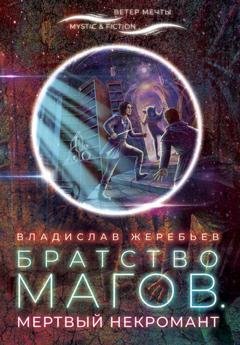 Обложка книги «Братство магов. Мертвый некромант» — Владислав Жеребьёв