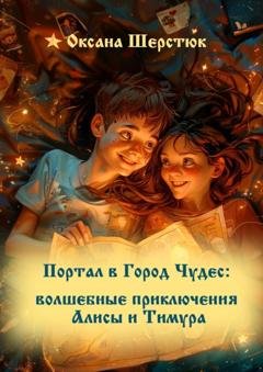 Обложка книги «Портал в Город Чудес: волшебные приключения Алисы и Тимура» — Оксана Шерстюк