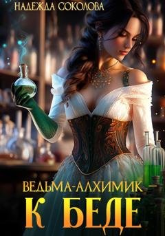 Обложка книги «Ведьма-алхимик – к беде» — Надежда Соколова