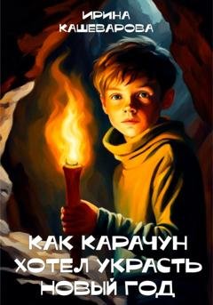 Обложка книги «Как Карачун хотел украсть Новый год» — Ирина Кашеварова