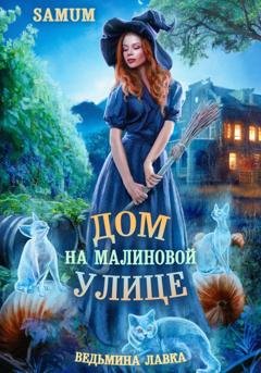Обложка книги «Ведьмина лавка. Дом на Малиновой улице» — Александра Питкевич Samum