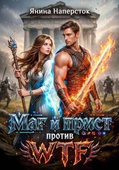 Обложка книги «Маг и прист против WTF» — Янина Наперсток