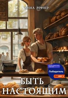 Обложка книги «Быть настоящим» — Анна Рефнер