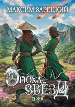 Обложка книги «Эпоха звёзд. Воин» — Максим Зарецкий