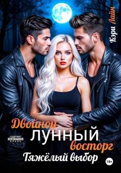 Обложка книги «Двойной лунный восторг. Тяжёлый выбор» — Кэри Лайн