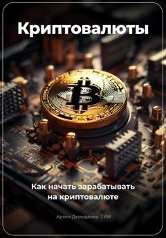 Обложка книги «Криптовалюты. Как начать зарабатывать на криптовалюте» — Артем Демиденко