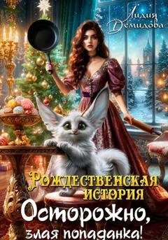 Обложка книги «Рождественская история. Осторожно, злая попаданка!» — Лидия Демидова