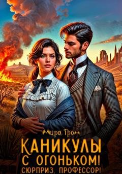 Обложка книги «Каникулы с огоньком! Сюрприз, профессор!» — Мира Гром