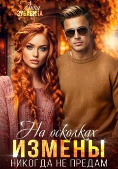 Обложка книги «На осколках измены. Никогда не предам» — Анна Зубавина