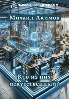 Обложка книги «Кто из них искусственный?» — Михаил Акимов
