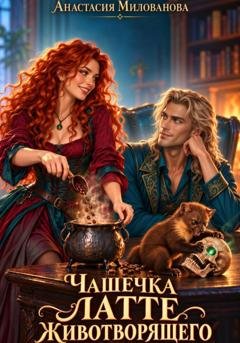 Обложка книги «Чашечка латте животворящего» — Анастасия Милованова