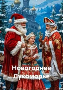 Обложка книги «Новогоднее Лукоморье» — Олег Сухонин