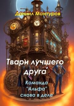 Обложка книги «Твари лучшего друга» — Даниил Мантуров