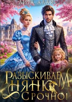 Обложка книги «Разыскиваем няню. Срочно!» — Лира Алая